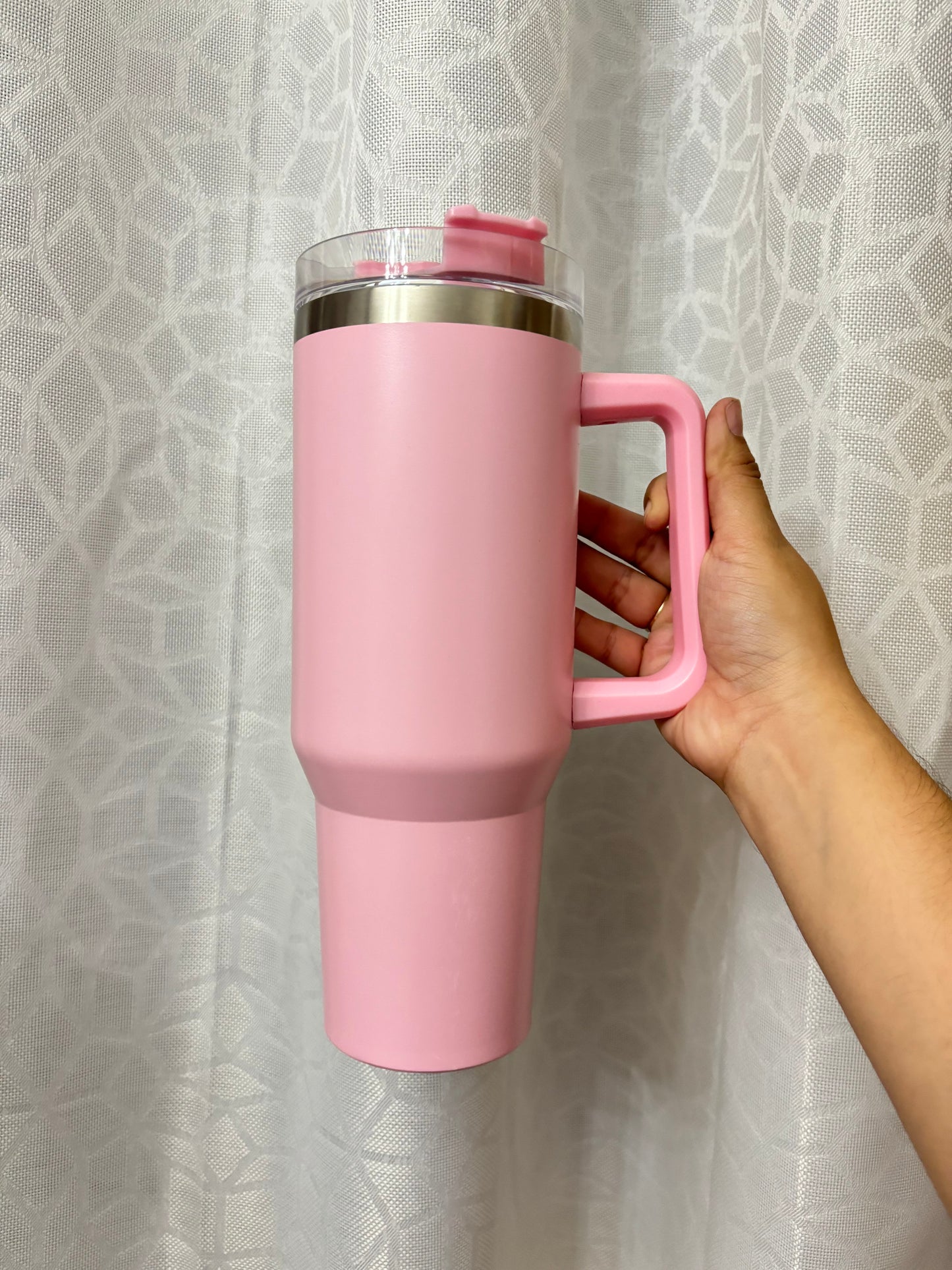 Termo térmico rosado 40oz