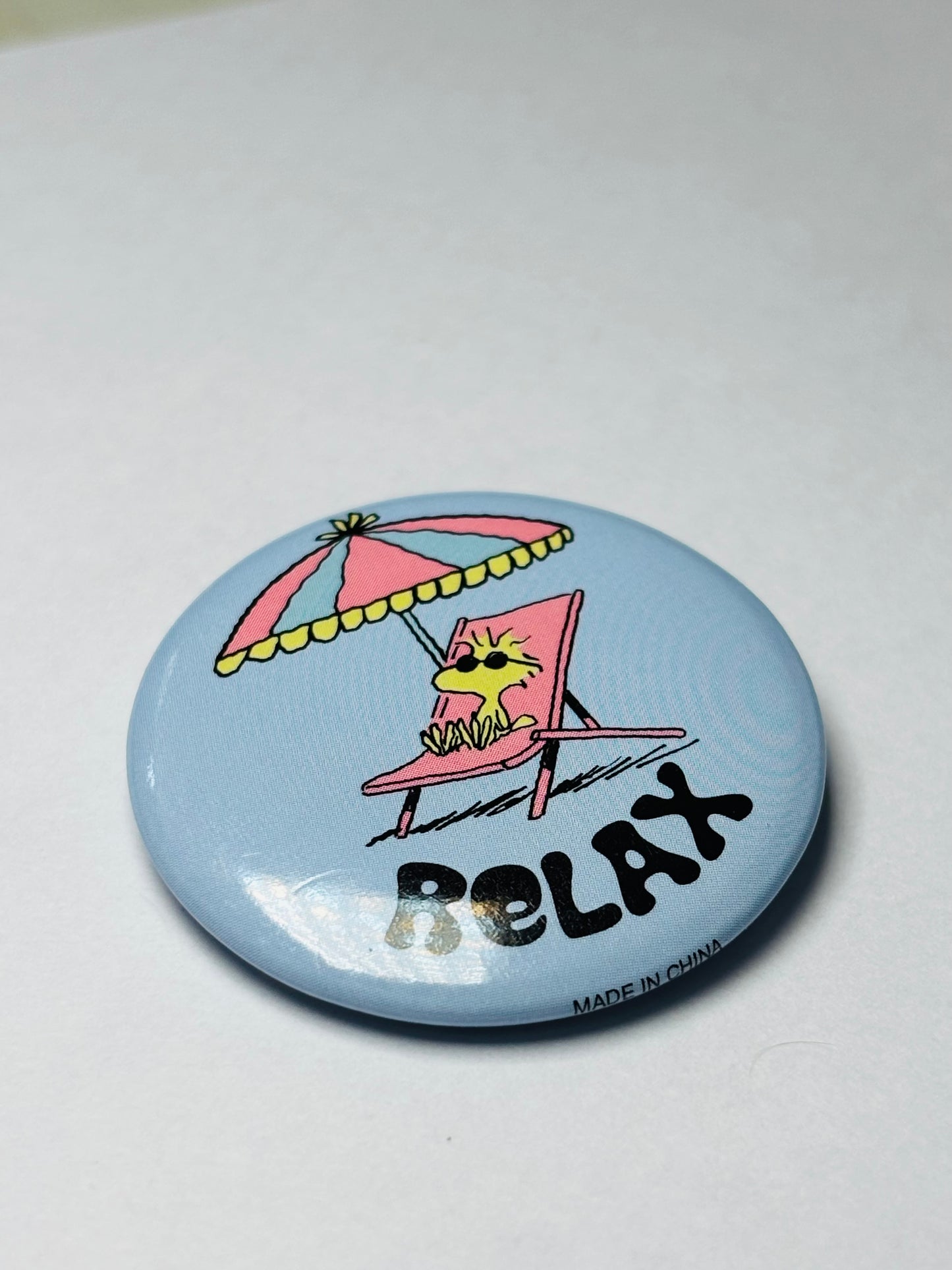 Pin boton Woodstock Snoopy (Metal)