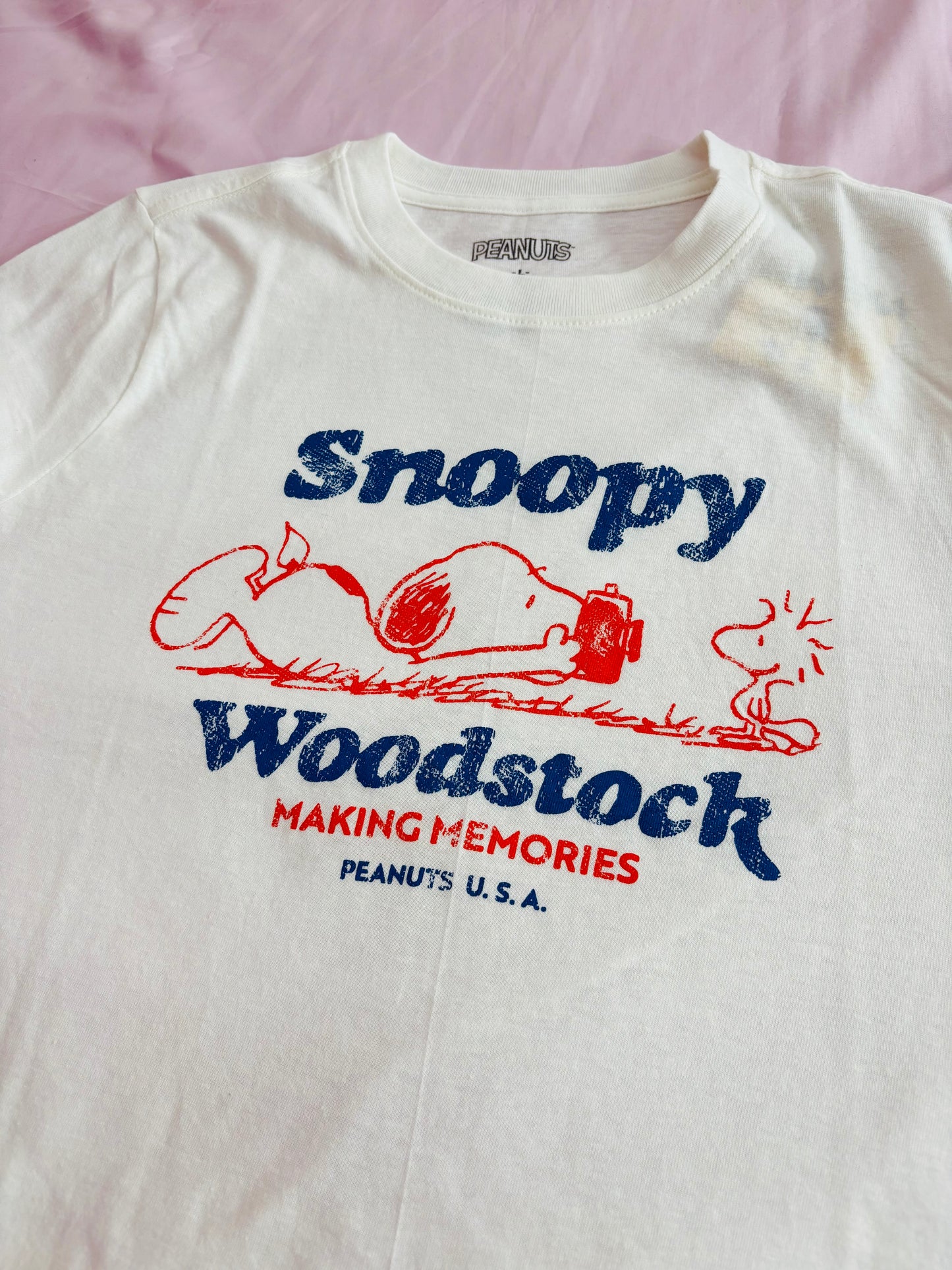Camisa blanca Snoopy