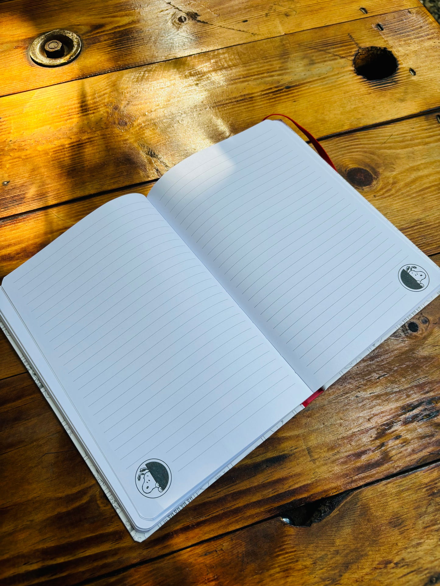 Libreta de snoopy