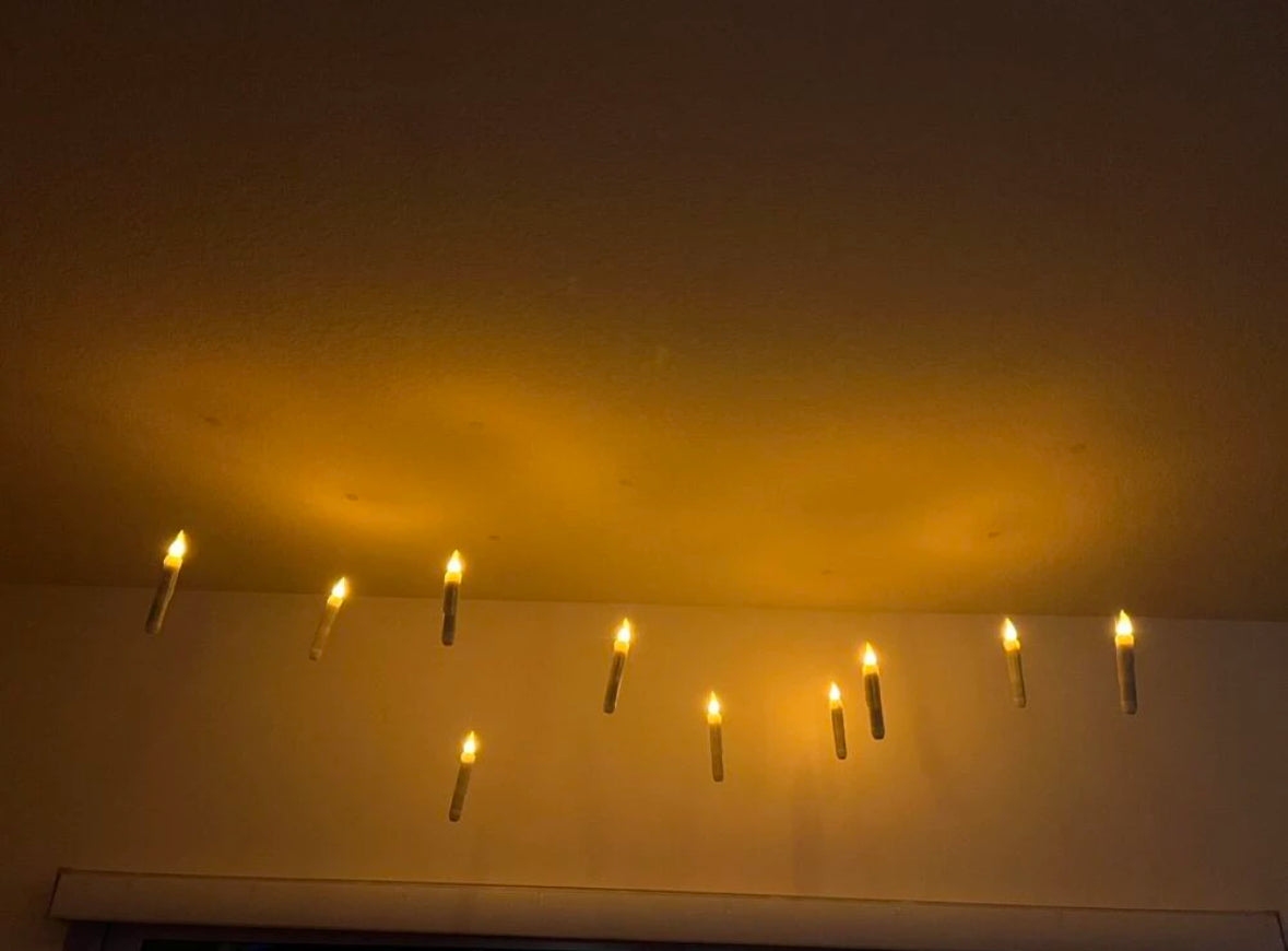 Candelas flotantes harry potter