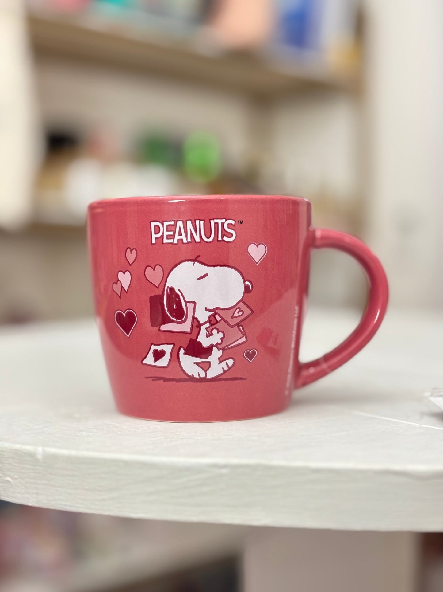 Taza Snoopy san Valentín Valentines
