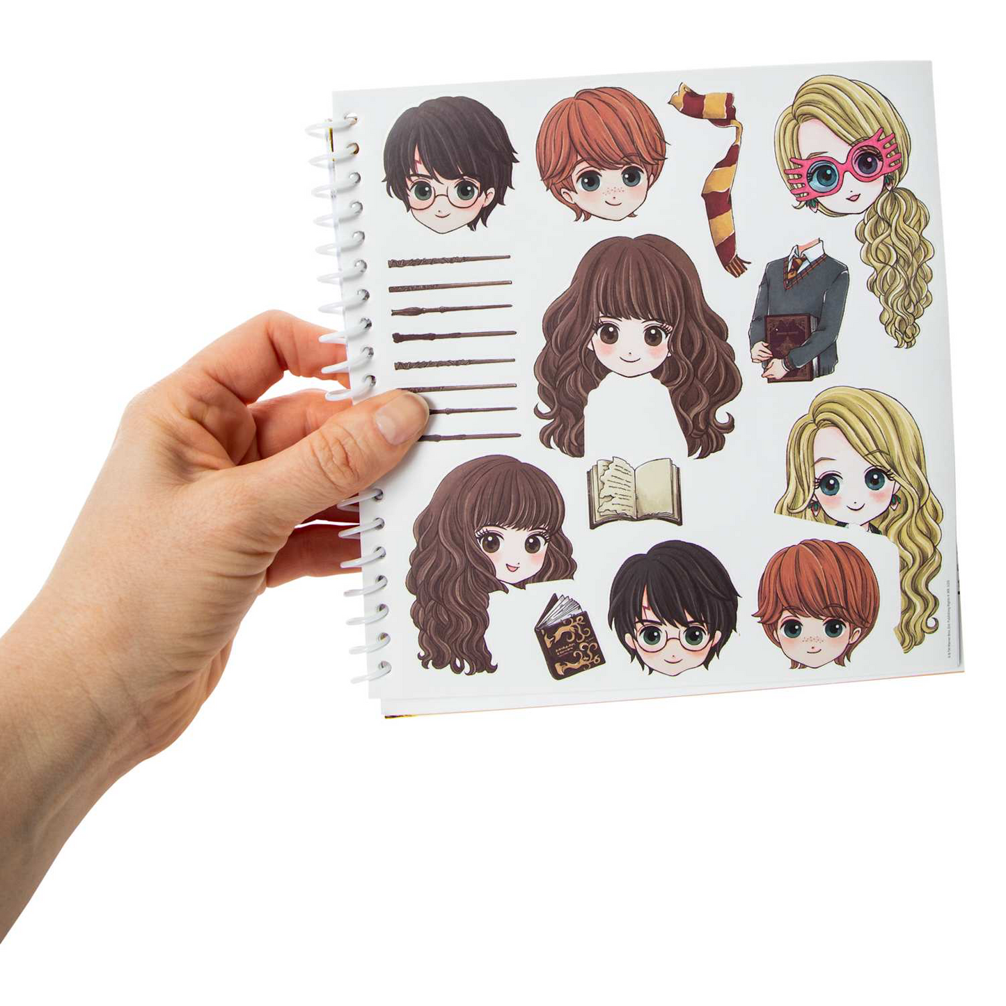 Libro de actividades con stickers Harry Potter