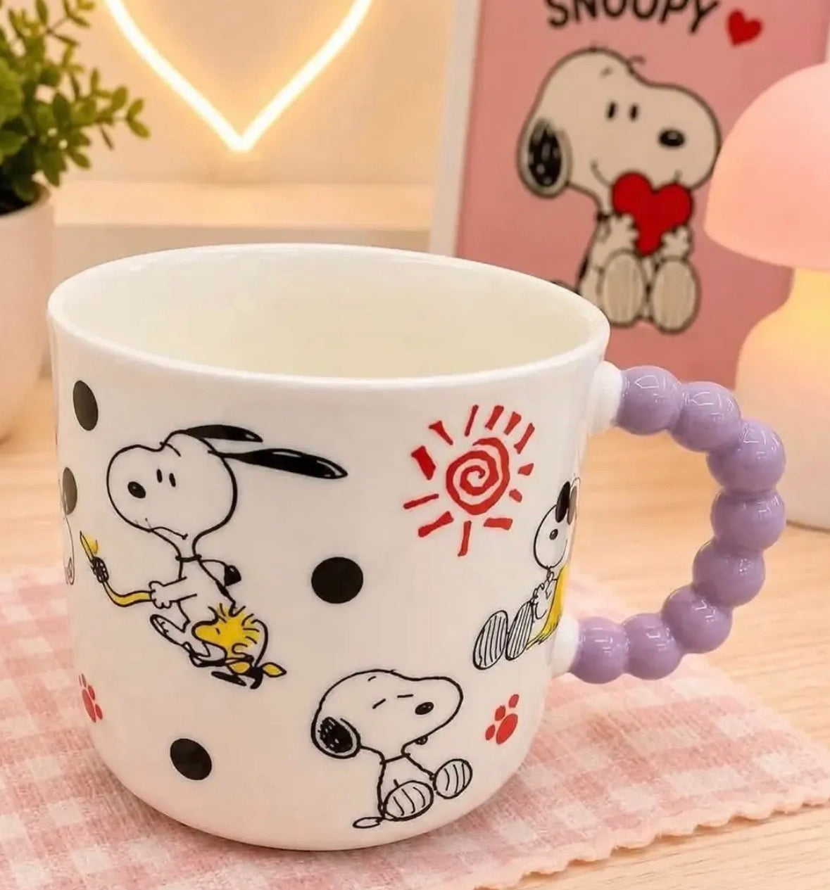 Taza de Snoopy