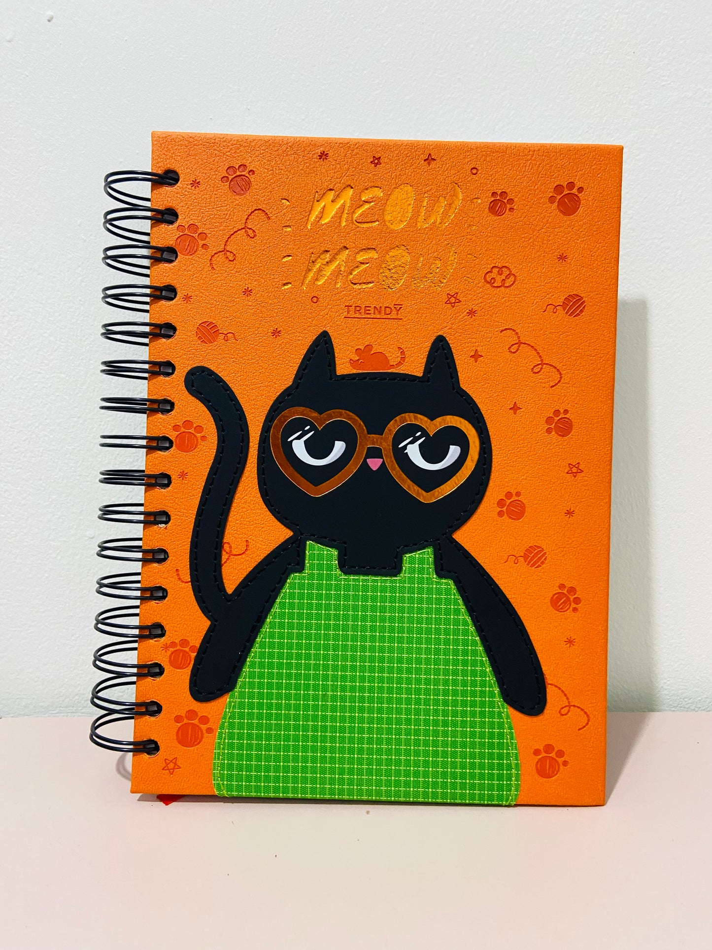 Agenda diseño gato