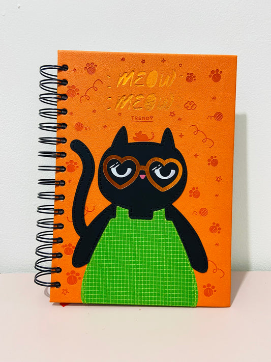 Agenda diseño gato