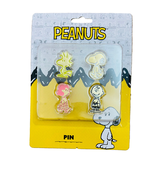 Pin snoopy 4 unidades