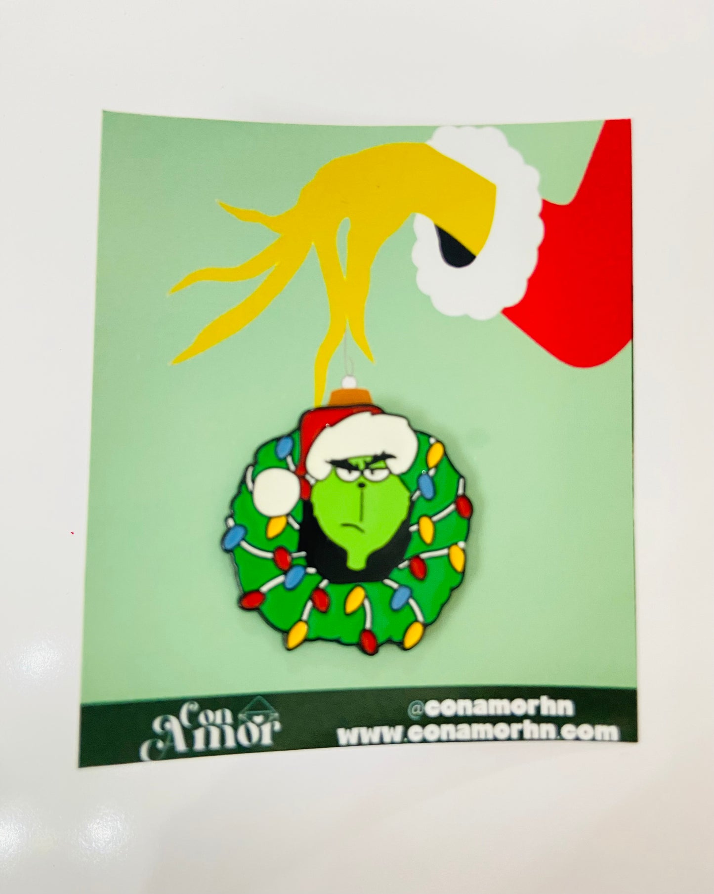 Pin navideño el Grinh