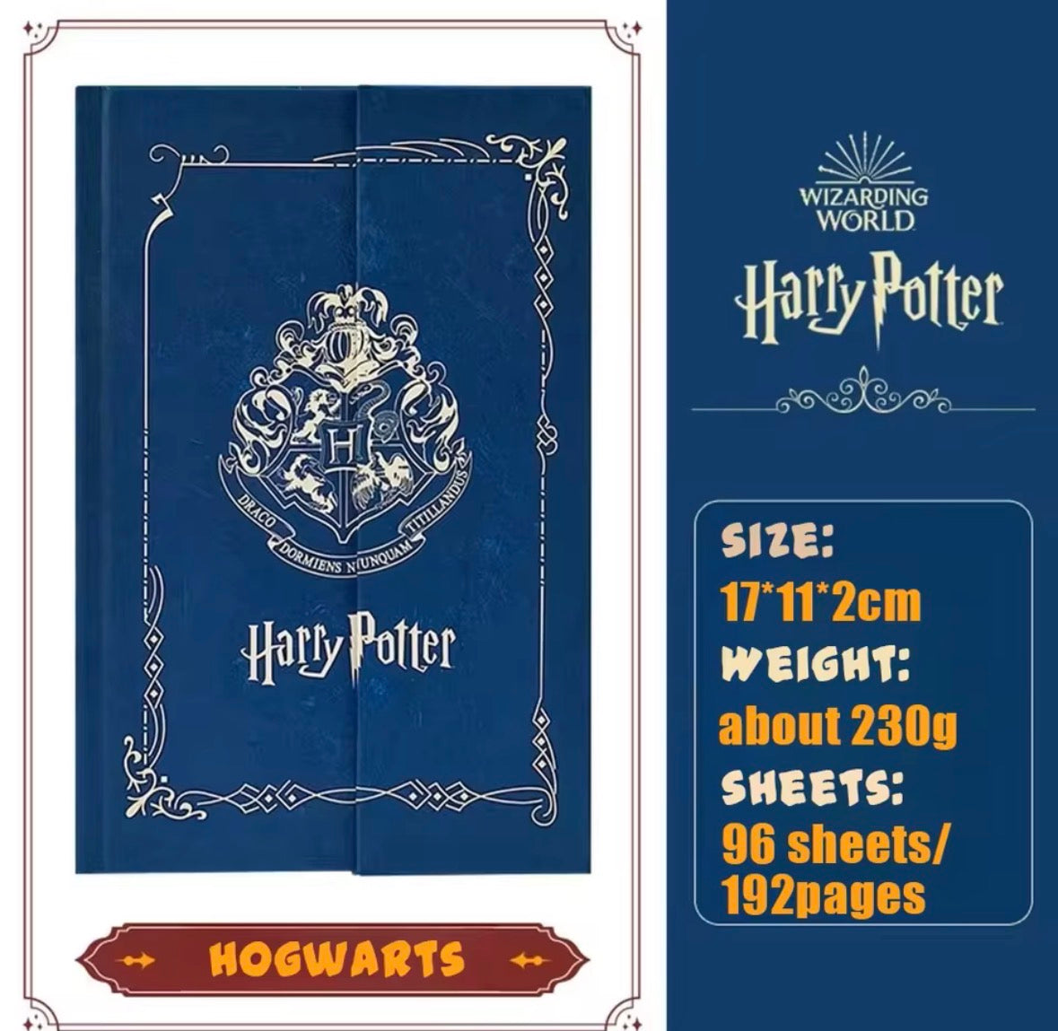 Libreta Harry Potter