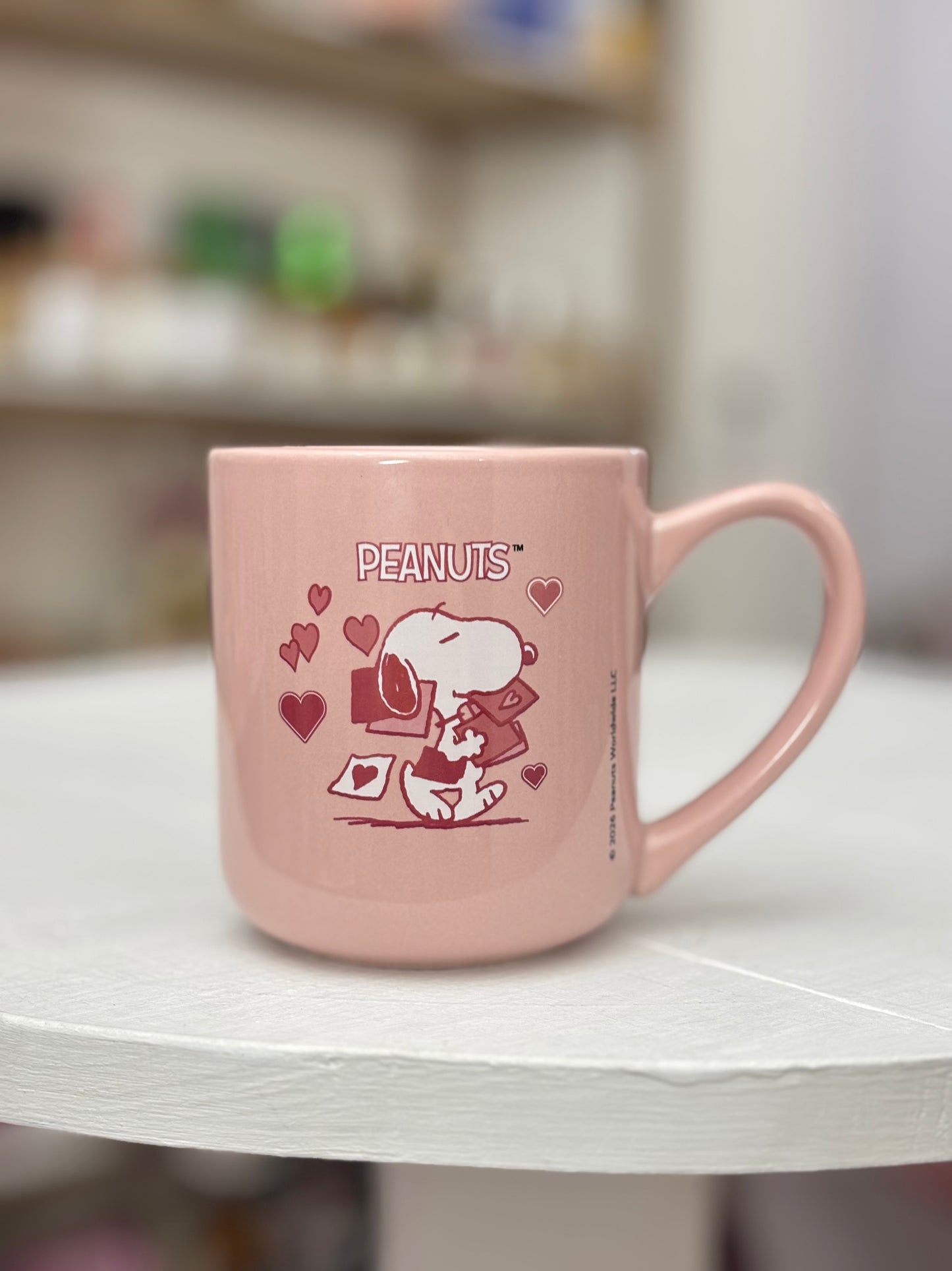 Taza Snoopy san Valentín Valentines