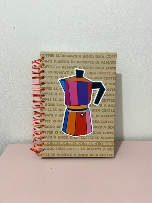 Agenda diseño cafetera