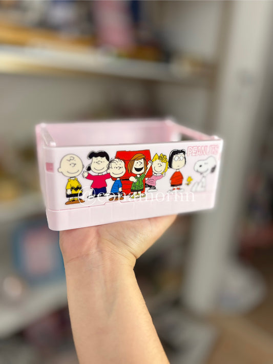Organizador pequeño rosa de Snoopy