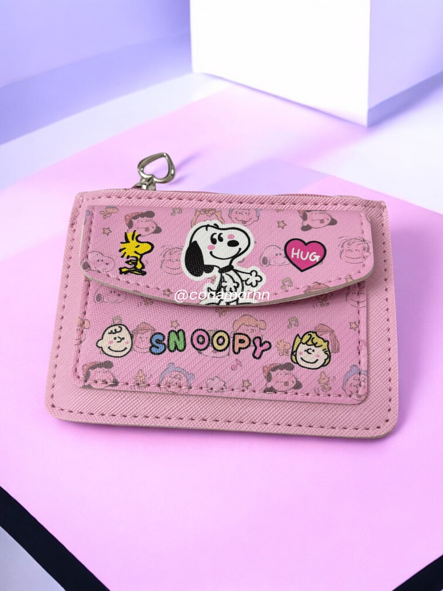 Tarjetero Snoopy