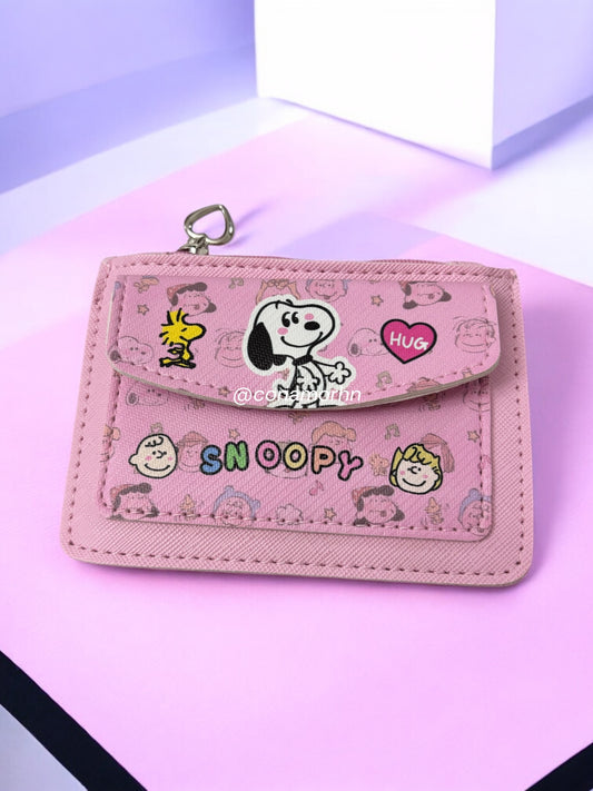Tarjetero Snoopy