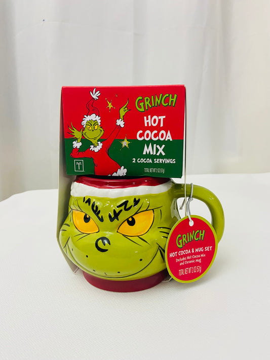 Taza Grinch con chocolate taza Navidad