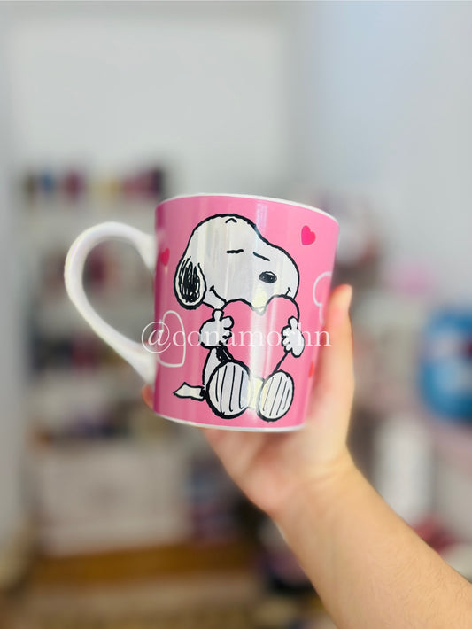 Taza de Snoopy tornasol