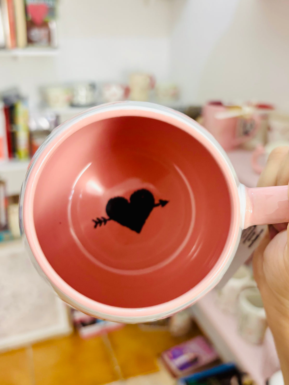 Taza de Snoopy rosada 590ml