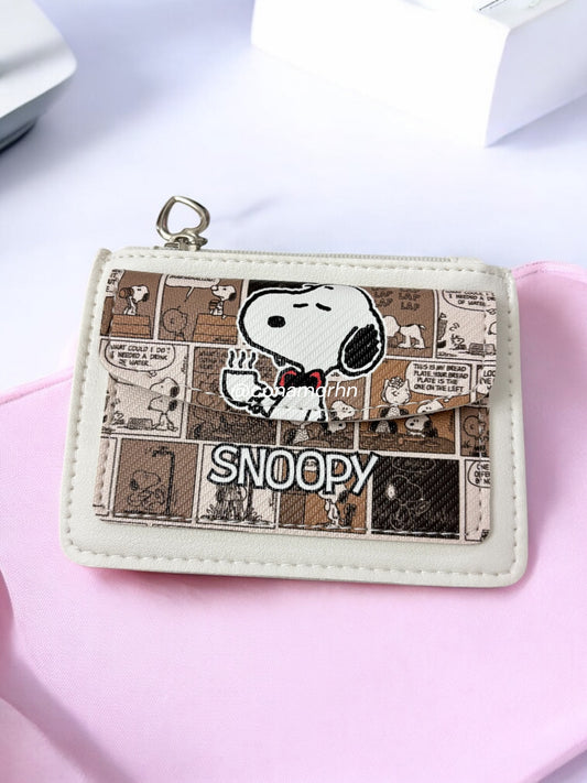 Tarjetero Snoopy