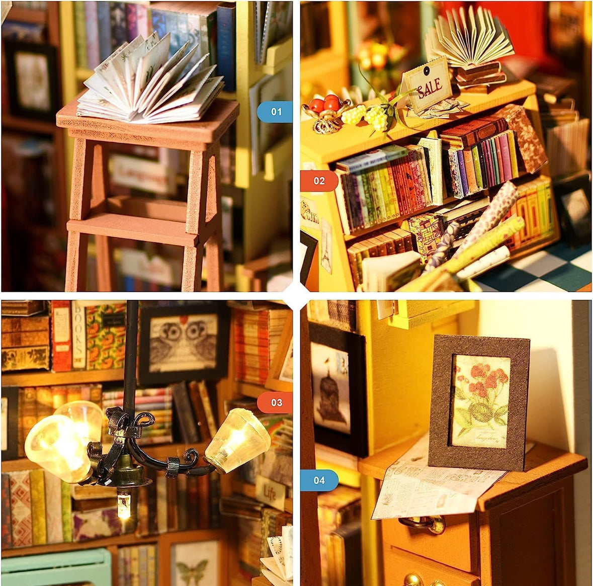 Armable rolife 3D casa miniatura