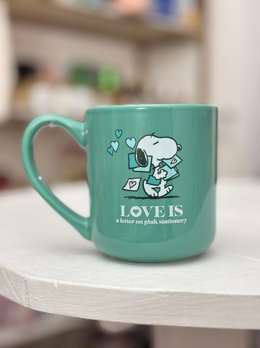 Taza Snoopy san Valentín Valentines