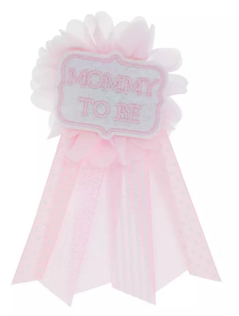 Broche Mommy to Be rosado