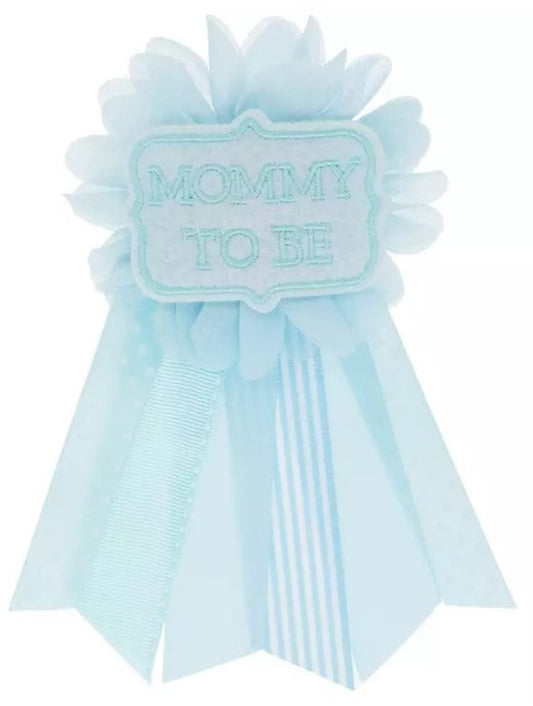 Broche Mommy to Be azul