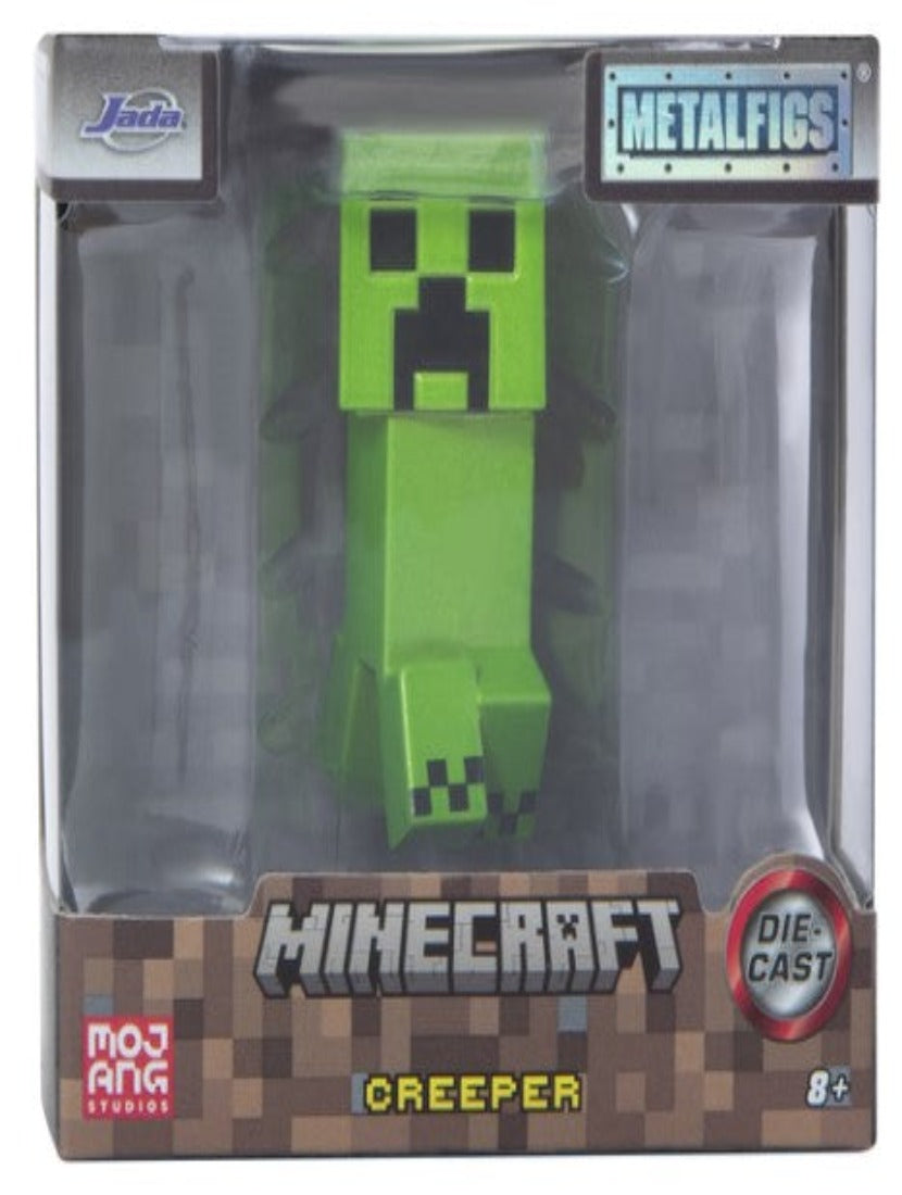 Figura Creeper Minecraft de metal