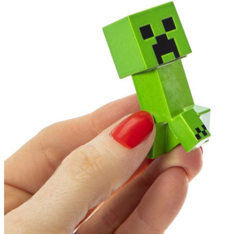 Figura Creeper Minecraft de metal