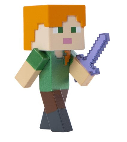 Figura Alex Minecraft de metal