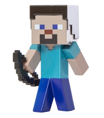 Figura Steve Minecraft de metal