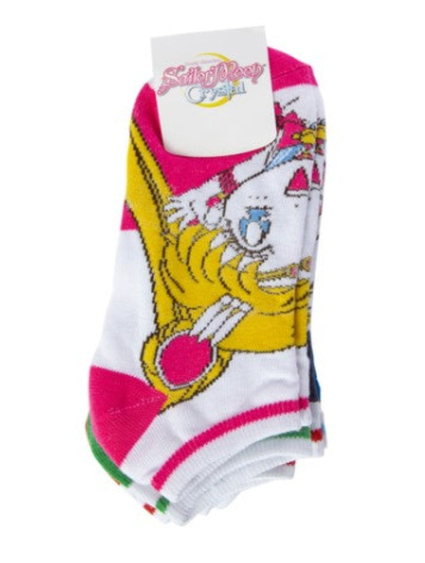 Paquete de 5 calcetines Sailor Moon tobilleros