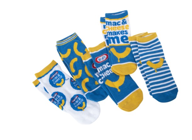 Calcetines tobilleros kraft mac & cheese paquete de 5