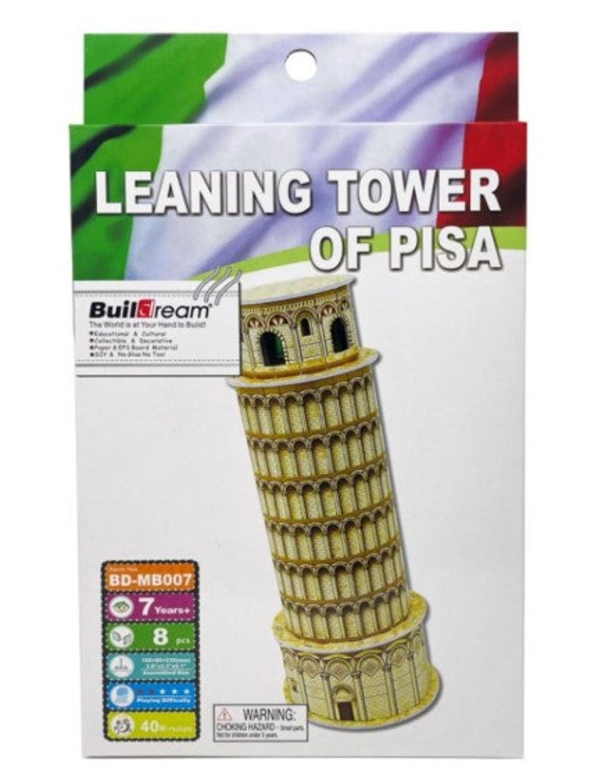 Rompecabezas 3D Torre Inclinada de Pisa