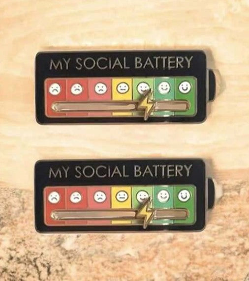 Pin My Social Battery