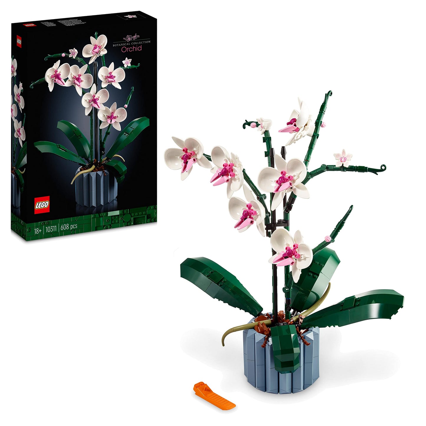 Lego orquídea