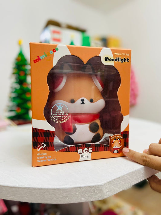 Lampara zorrito navideño