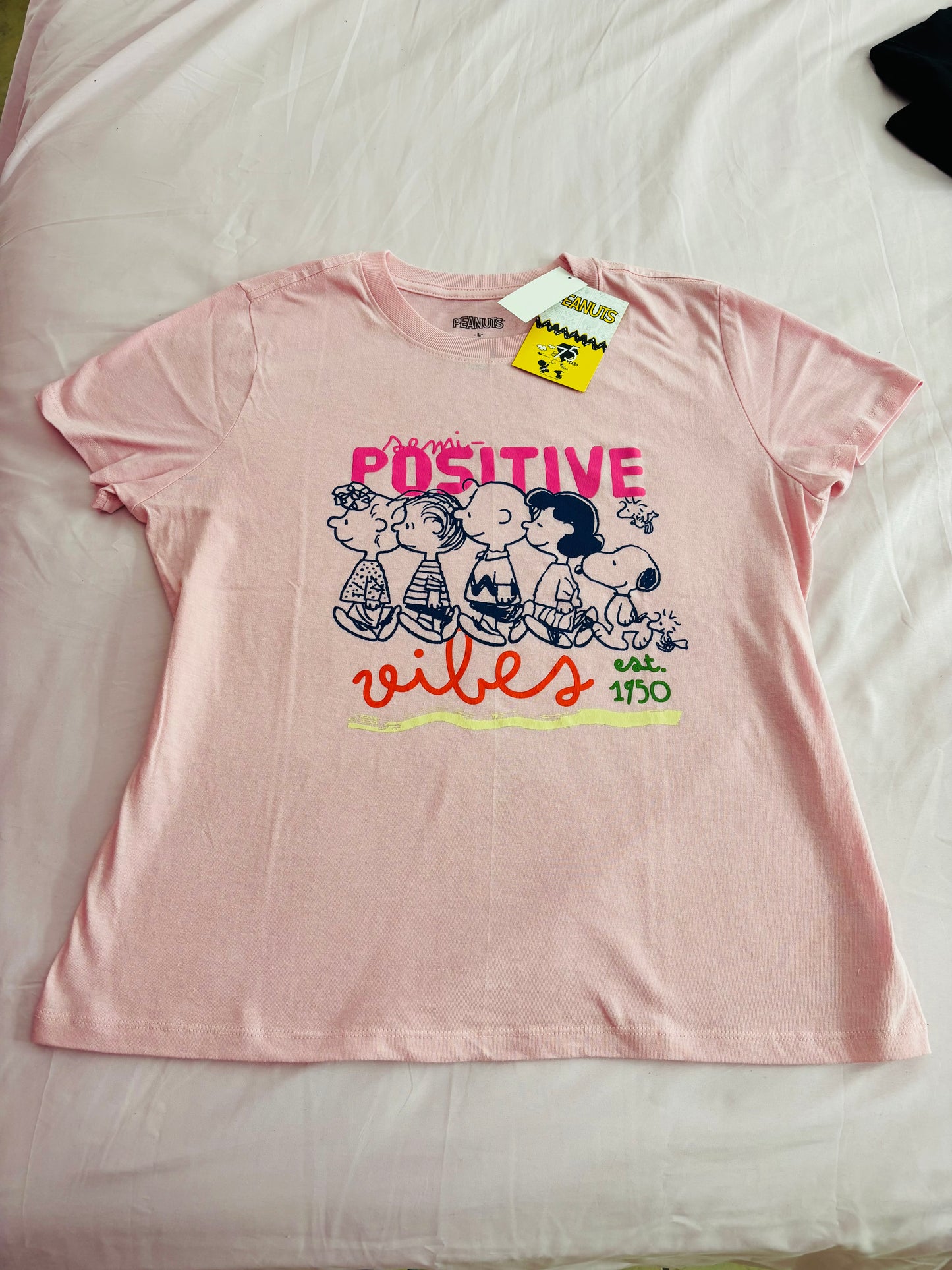 Camisa rosada Snoopy