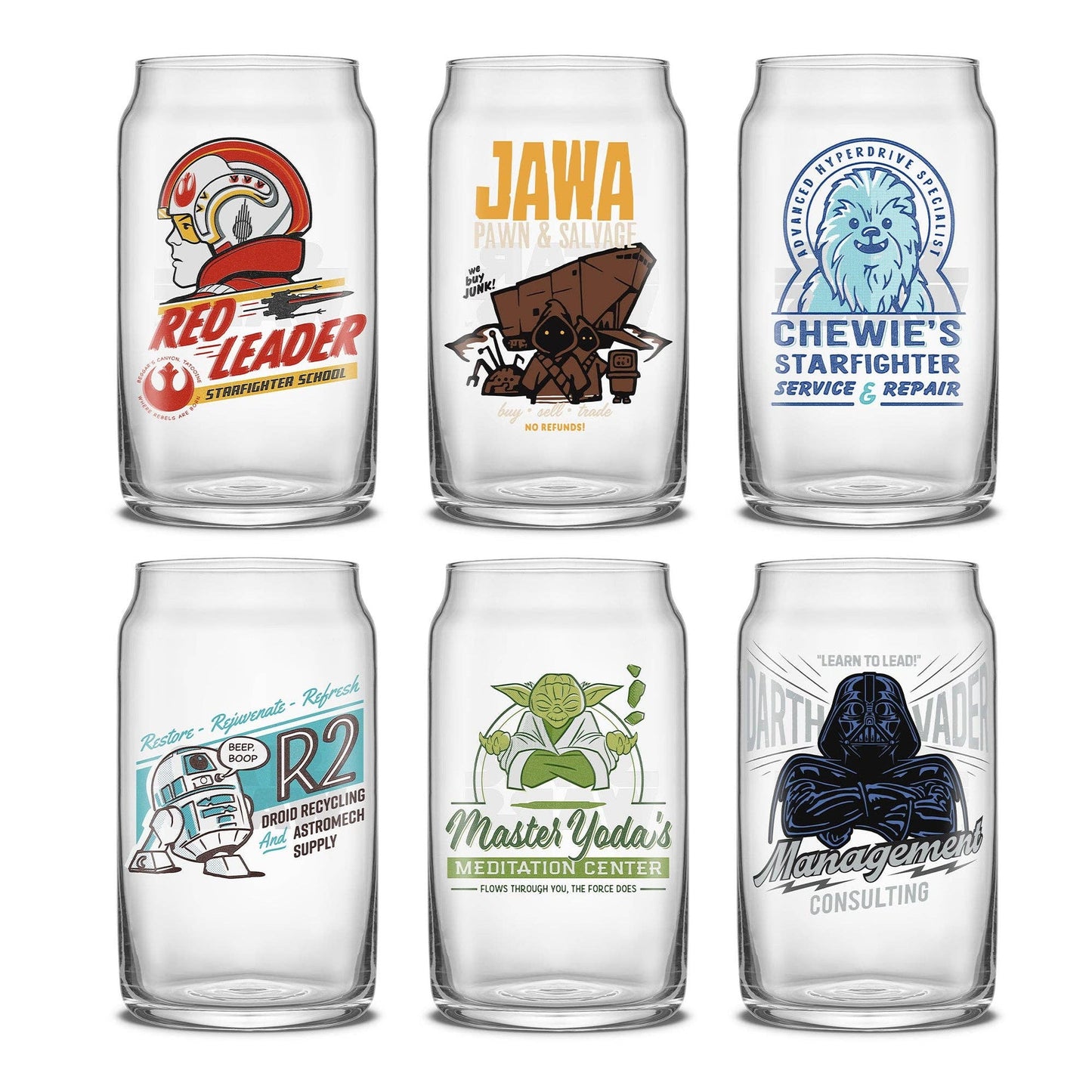 Vasos de vidrio Star Wars