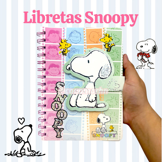 Libreta Snoopy
