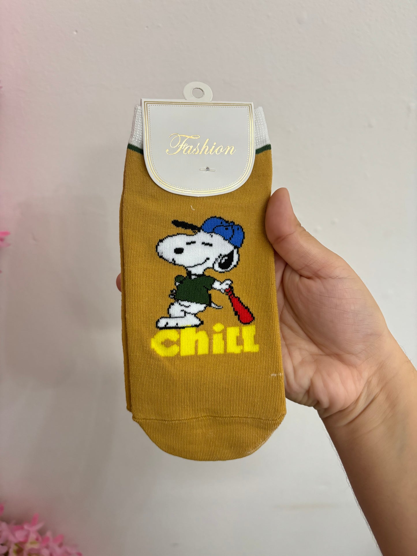 calcetines para mujer Snoopy (1 par)
