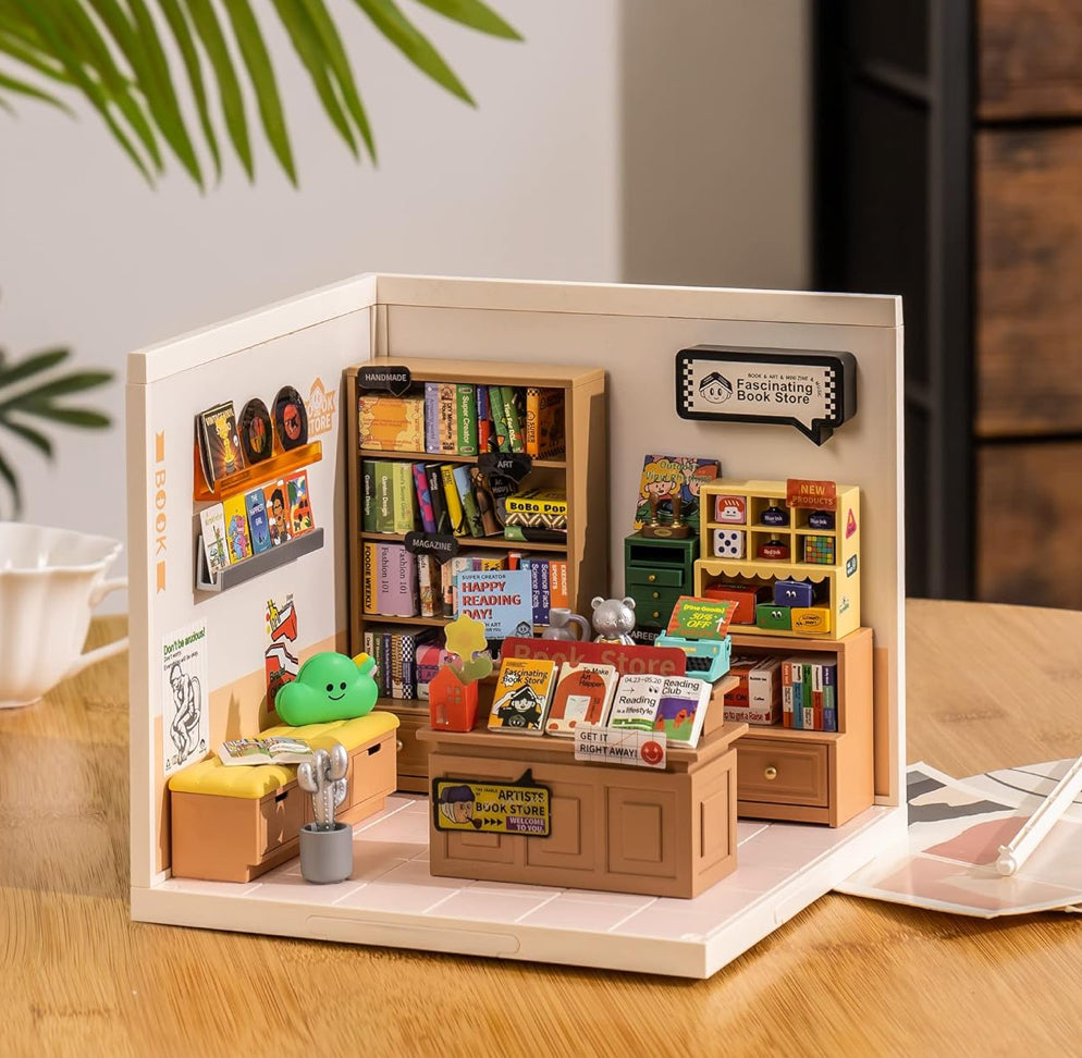 Armable rolife 3D tienda de libros