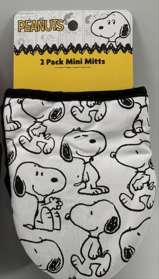 Mini guantes para hornear Snoopy