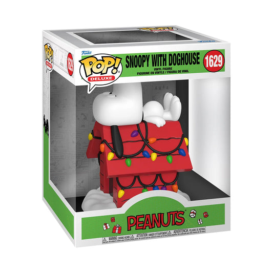 Funko pop Snoopy con su casa