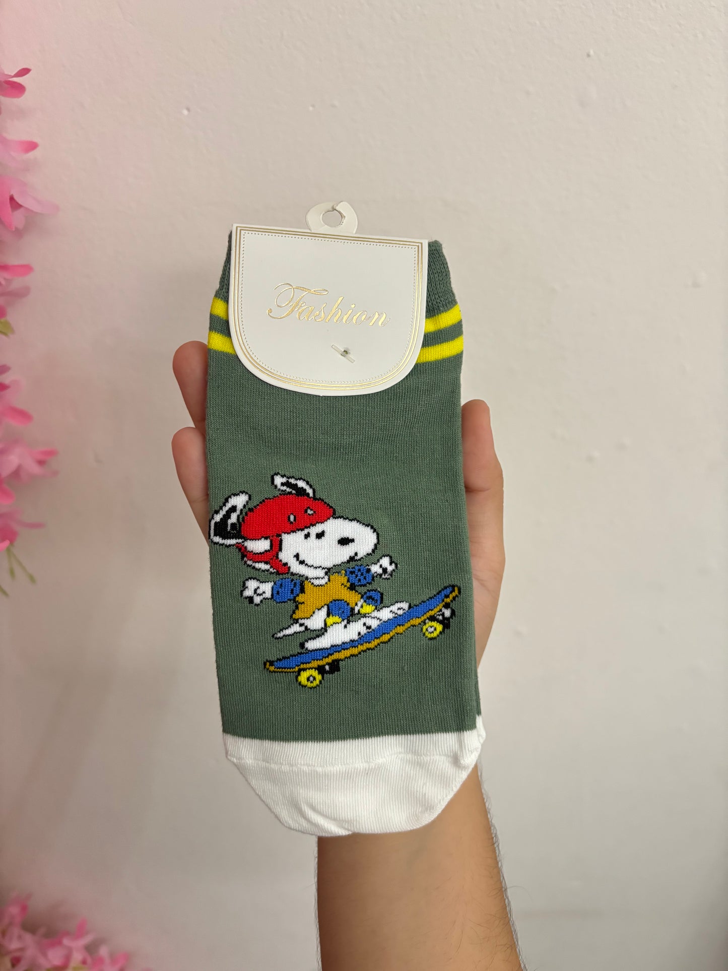 calcetines para mujer Snoopy (1 par)