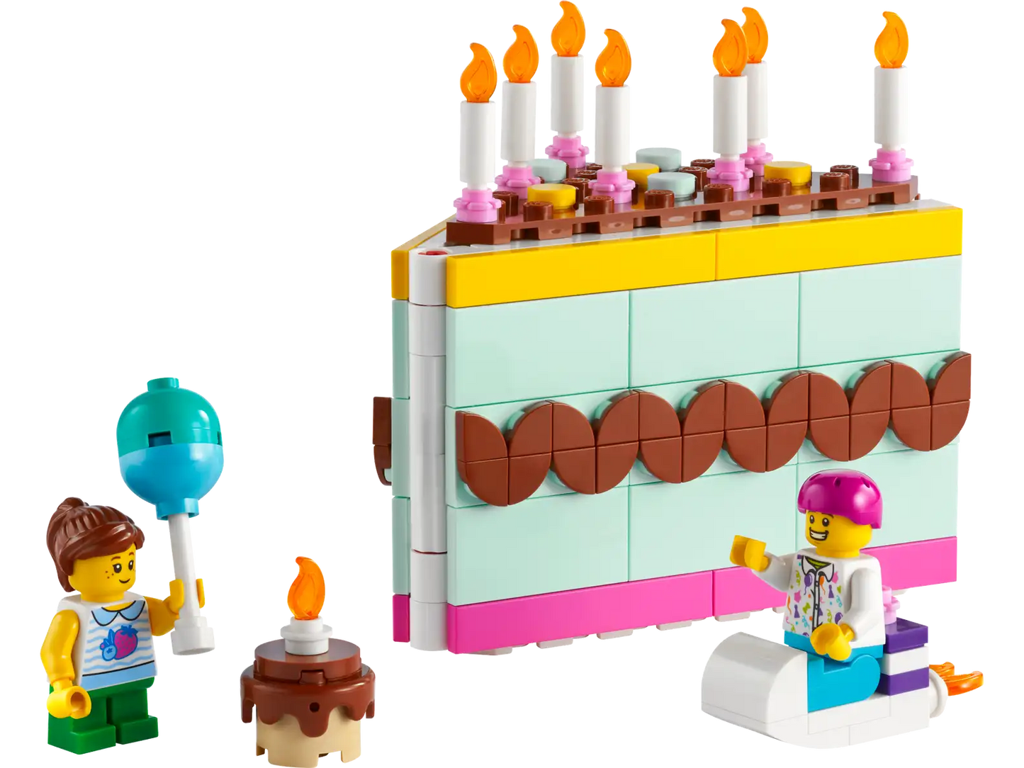 Lego pastel de cumpleaños