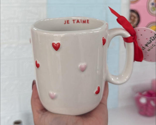 Taza corazones