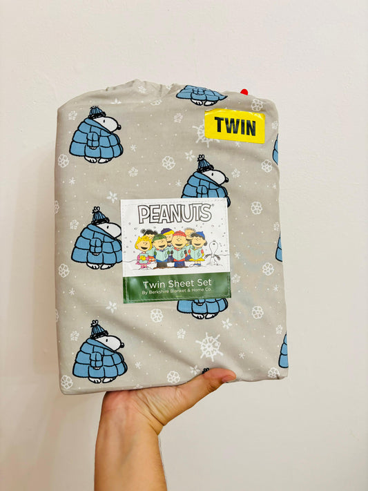 Juego de cama Snoopy Navidad