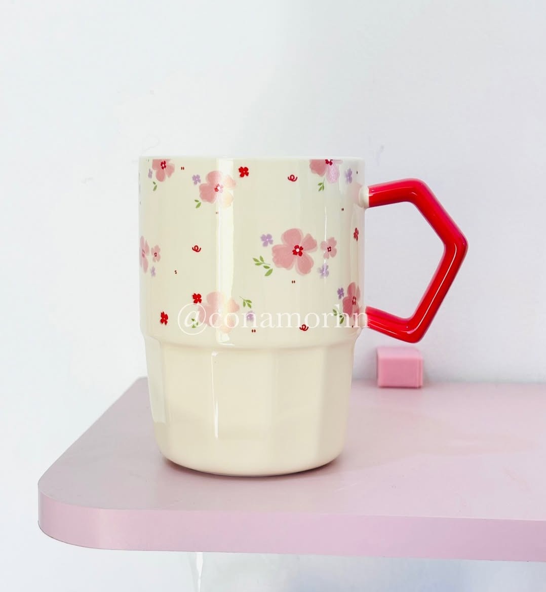 Taza flores