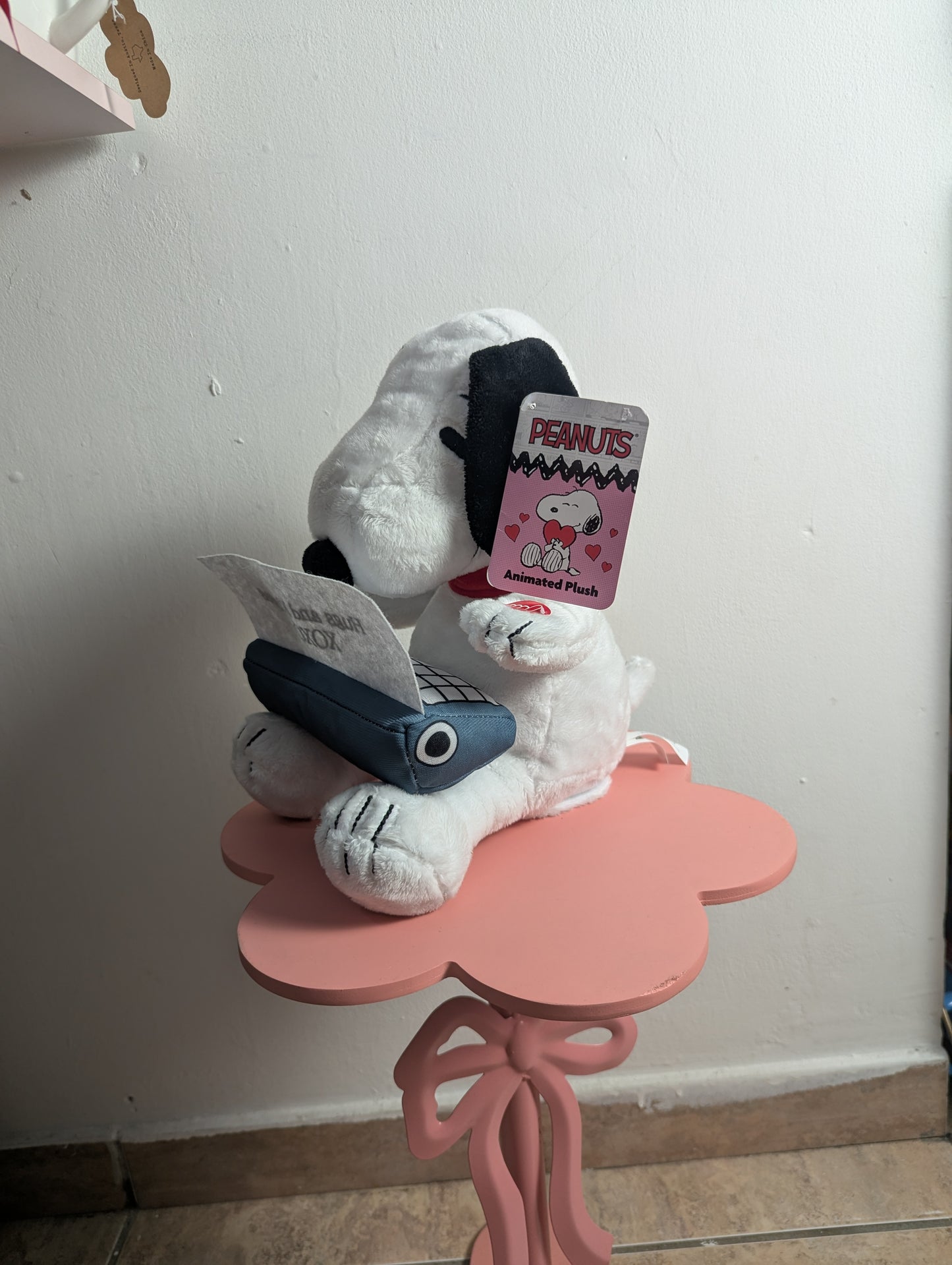 Peluche Snoopy con música